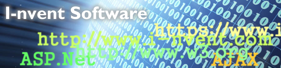 I-nvent Software Website Page